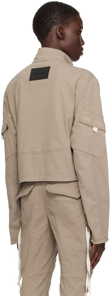 Takki Ottolinger Ottolinger Drawstring Crop Jacket Beige | 0904001, 2