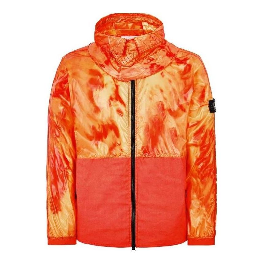 Tuulitakki Stone Island Heat Reactive Hooded Jacket by Stone Island Oranssi | 761541599-V0032, 0