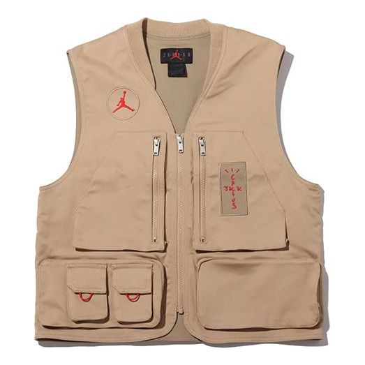 Liivi Jordan Jordan x Travis Scott Utility Vest Beige | CW3170-201, 0