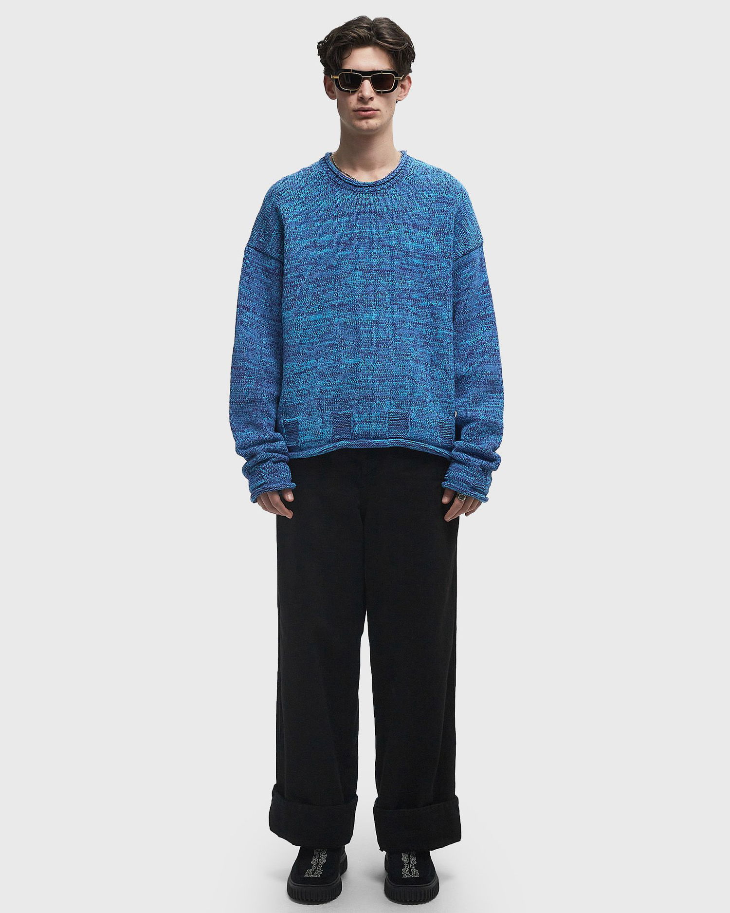 Villapaita JW Anderson JW Anderson Space Dye Jumper Sininen | KW1350-YN0409-825, 1