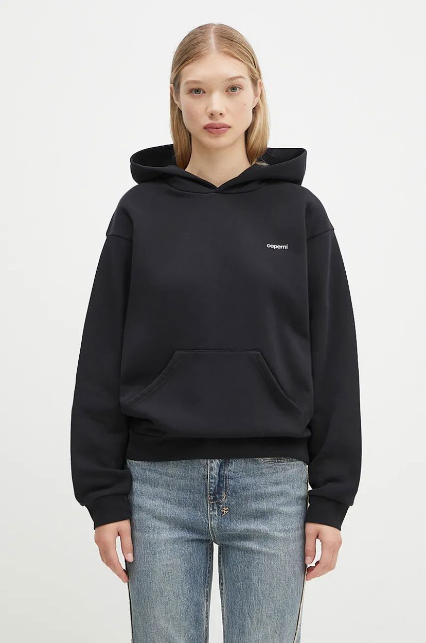 Huppari Coperni Logo Print Hoodie Musta | COPJS15523