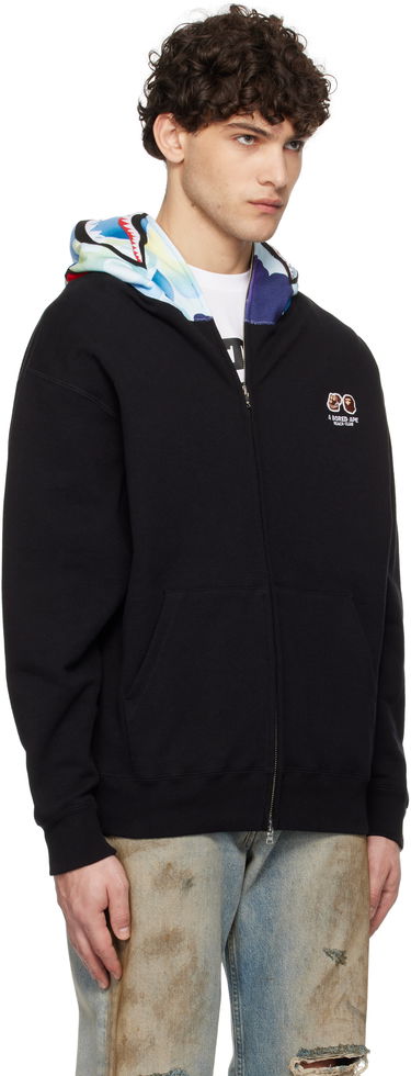 Huppari BAPE BAYC Edition Shark Full Zip Hoodie Musta | 001ZPK731905C, 1