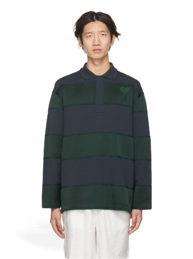 Poolopaita AMI SSENSE x Polo Tee Vihreä | SPEHPL202.701.411