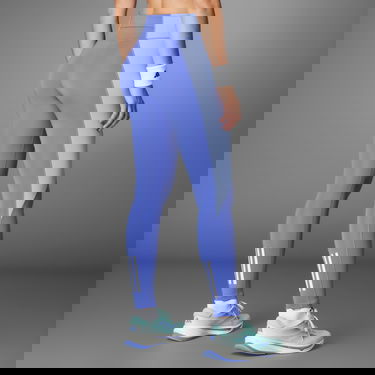 Leggingsit adidas Performance Own The Run Colorblock Full-Length Leggings Sininen | IX0278, 2