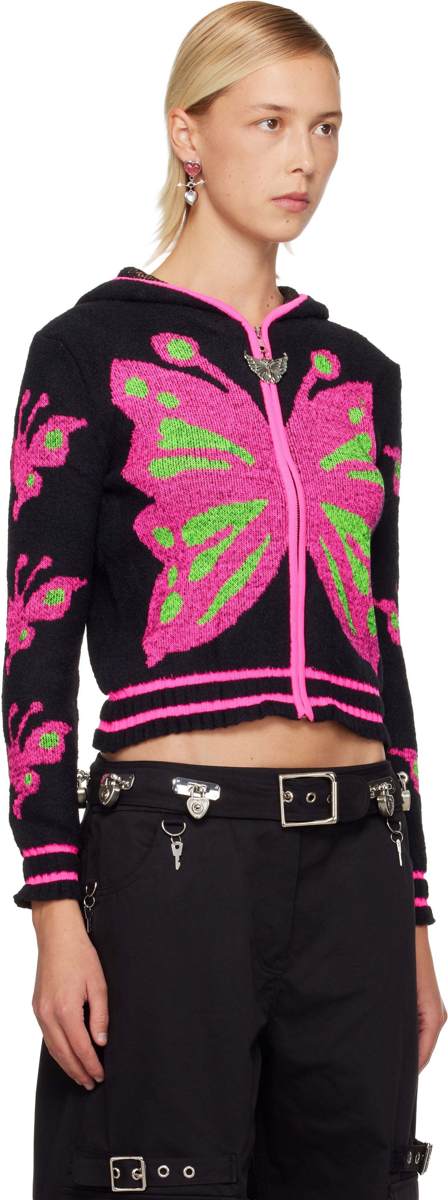 Huppari Chopova Lowena Chopova Lowena Butterfly Hoodie Monivärinen | 5258, 1