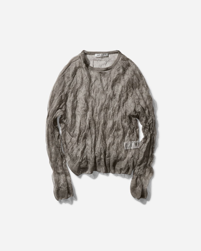 Villapaita OUR LEGACY True Roundneck Sweater Ruskea | W2253TA 001