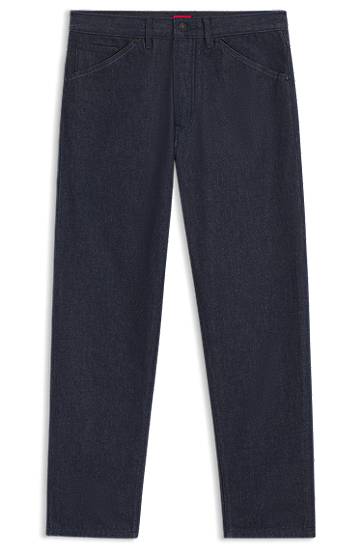 Jeans BOSS Relaxed Fit Jeans Tummansininen | 50542905