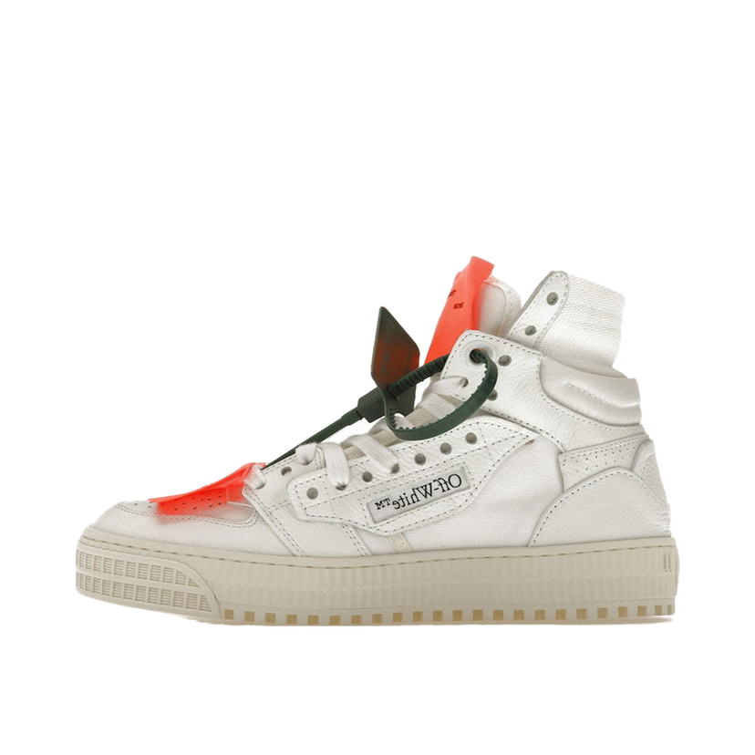 Tennarit ja kengät Off-White Off Court 3.0 Leather Canvas White White Orange W Valkoinen | OWIA112C99LEA0010120 / OWIA112C99LEA0020120 / OWIA112C99LEA0030120 / OWIA112C99LEA0040120