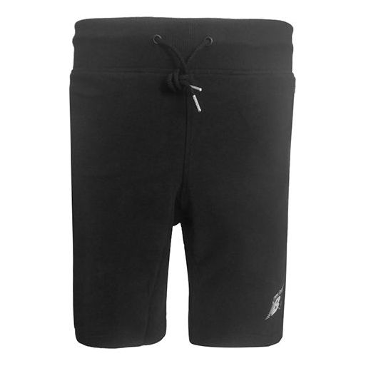 Shortsit New Balance Basic Cotton Shorts Musta | AMS91578-BK