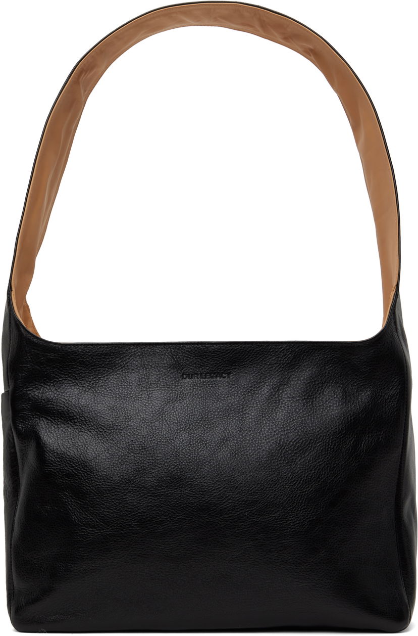 Kangaskassi OUR LEGACY Our Legacy Grande Brick Shoulder Bag Musta | A2258GBB