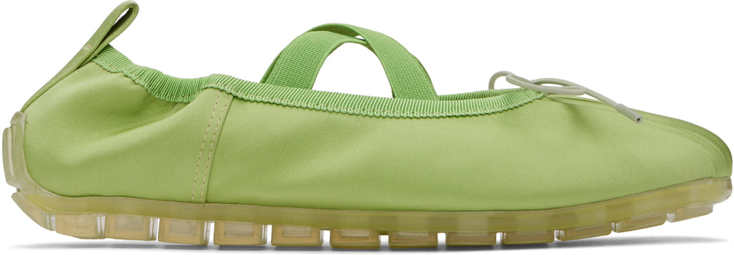 Vaatteet Simone Rocha Simone Rocha Grip Ballerina Flats Vihreä | BPT1 0802, 0