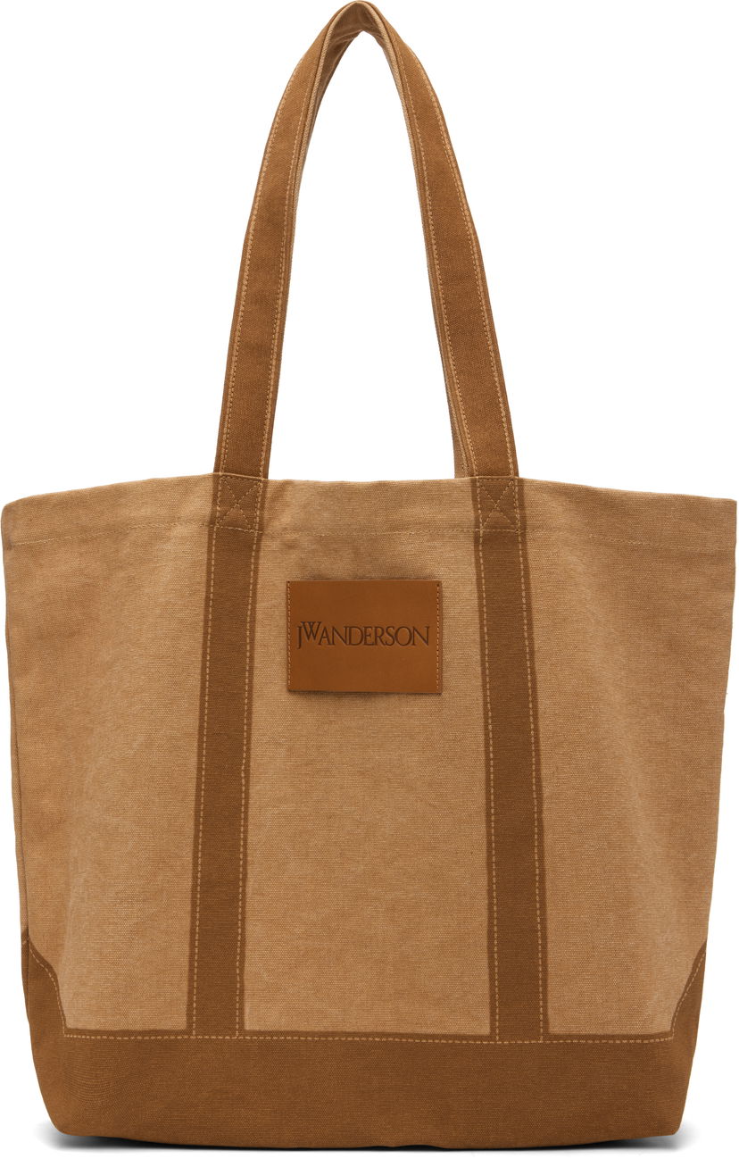 Kangaskassi JW Anderson JW Anderson Canvas Tote Ruskea | HB0498-FA0331