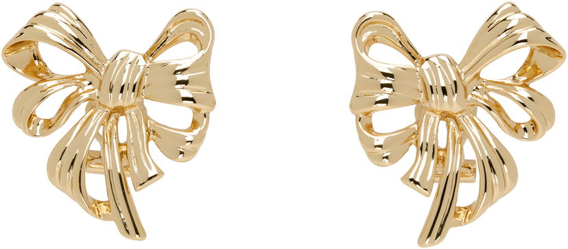 Korvakorut Anine Bing ANINE BING Bow Earrings Metallinen | A-15-10711-GLD1
