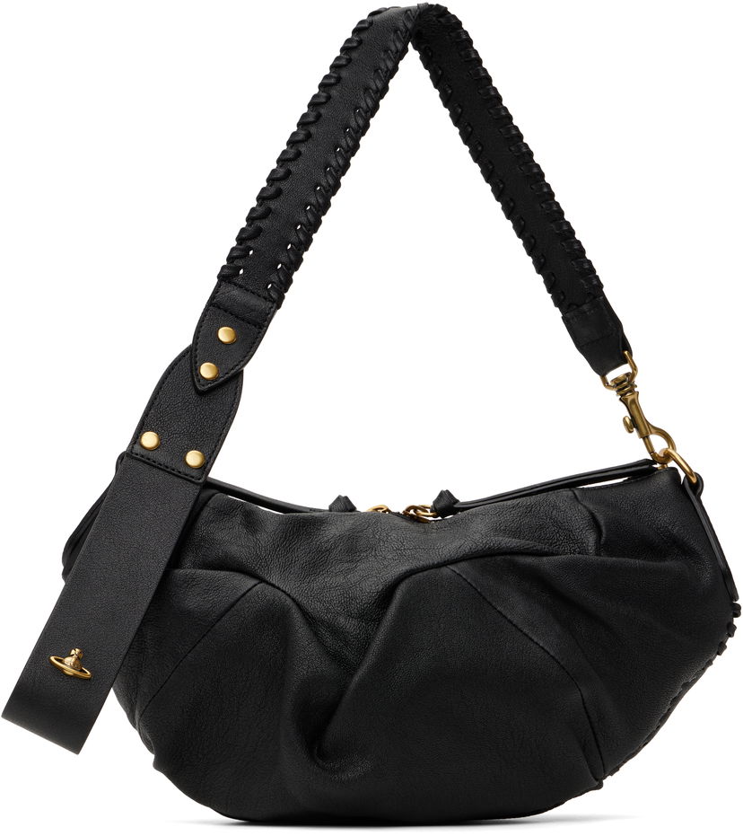 Olkalaukku Vivienne Westwood Vivienne Westwood Small Agnes Shoulder Bag Musta | 46030009W-L0082-