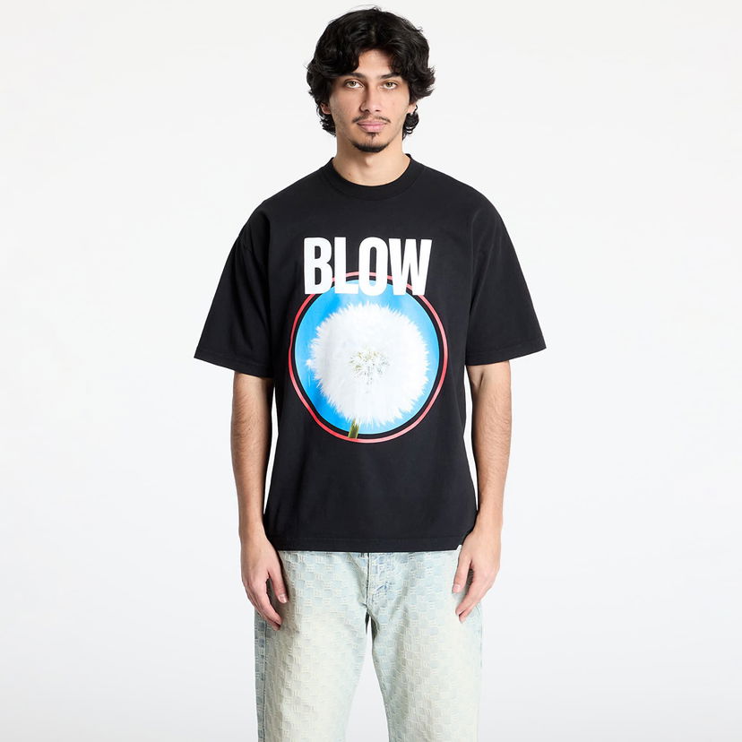 T-paita Pleasures PLEASURES Blow T-Shirt Musta | P25SP054 BLACK