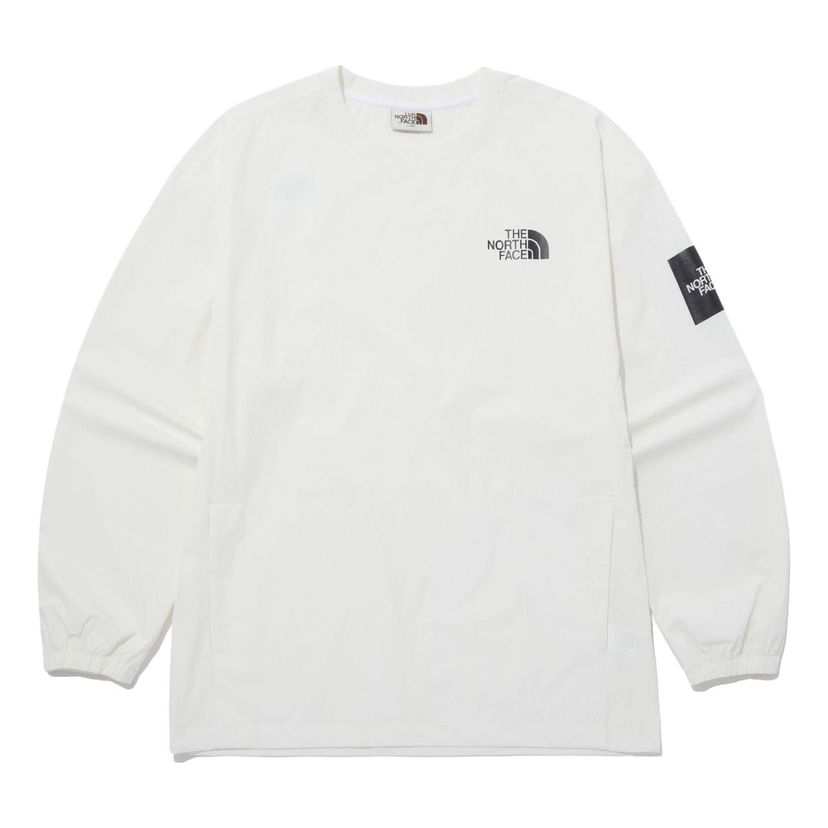 Villapaita The North Face Long Sleeve T-Shirt Valkoinen | NM5MP05L
