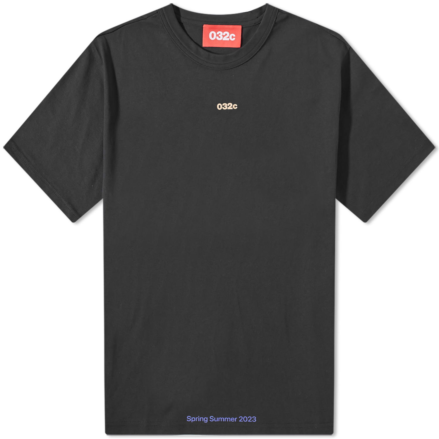 T-paita 032C Grosse Freiheit Tee Musta | SS23-C-1073, 0