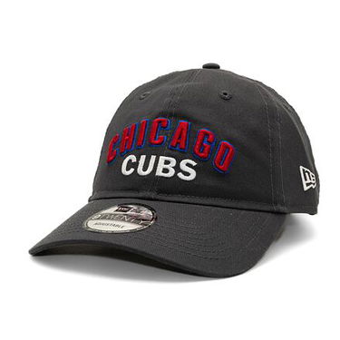 Korkki New Era 9TWENTY MLB Wordmark Chicago Cubs - Graphite Harmaa | 60503517, 0