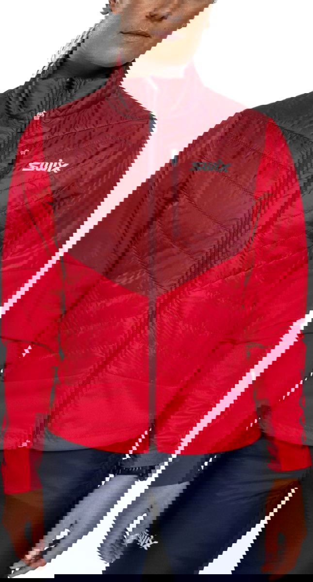 Liivi SWIX Swix Dynamic Hybrid Insulated Jacket Punainen | 10086-23-94306, 0