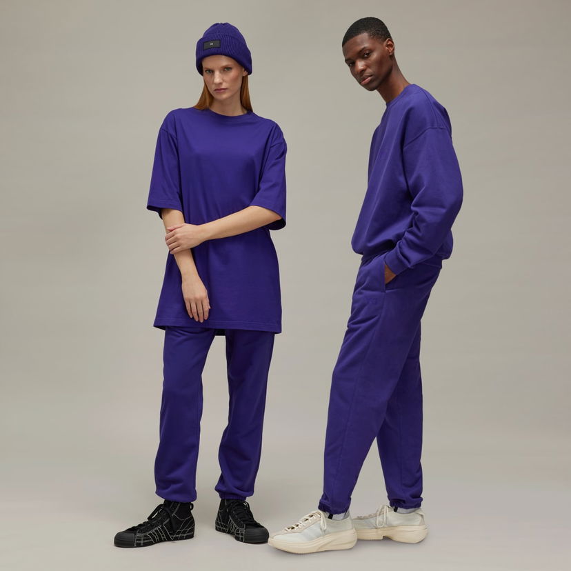Verryttelyhousut Y-3 Brushed Terry Sweatpants Violetti | JD9806
