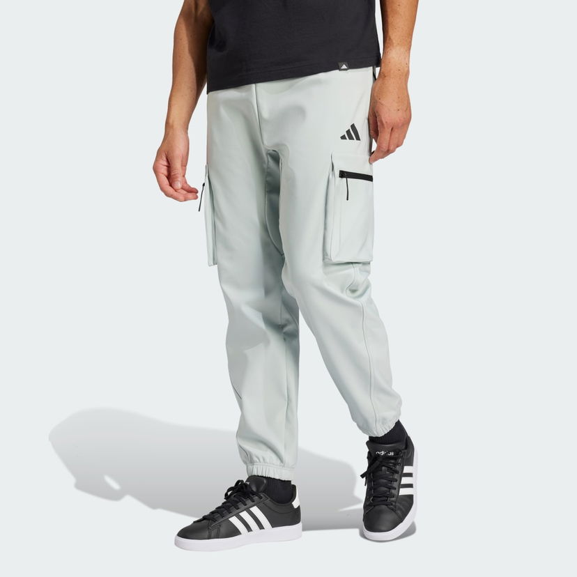 Cargo housut adidas Performance City Escape Premium Cargo Trousers Vihreä | JF3286