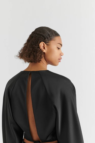 Poolopaita AXEL ARIGATO Demi Open Back Top Musta | A2118001, 5