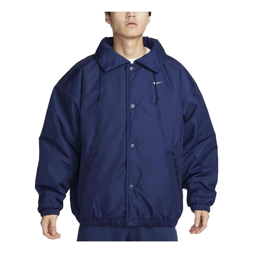 Parka Nike Sportswear Solo Swoosh Puffer Jacket Sininen | FB7853-410