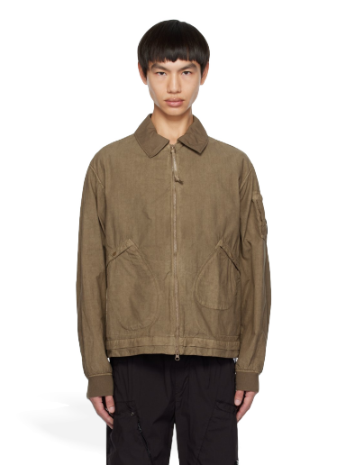 Bomber-takki C.P. Company Light Bomber Jacket Vihreä | 14CMOW226A-006456G