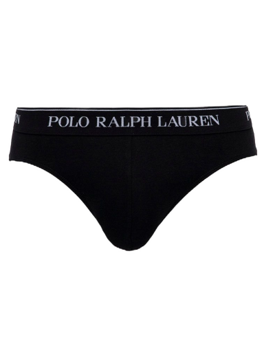 Nyrkkeilijät Polo by Ralph Lauren Pack Of 3 Logo Waistband Briefs Musta | 714835884002