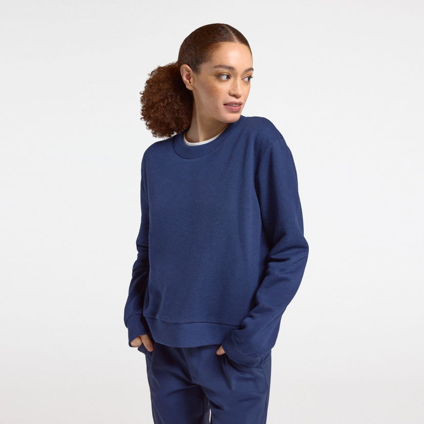 Huppari Allbirds Merino Blend Sweatshirt Tummansininen | A11524W