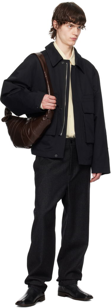 Takki LEMAIRE Lemaire Quilted Jacket with 3D Pockets Musta | OW1108 LF1309, 3