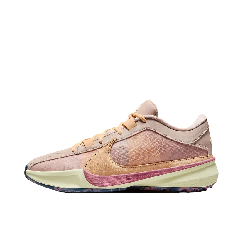 Koripallo Nike Zoom Freak 5 Fossil Stone Beige | DX4985-200/DX4996-200