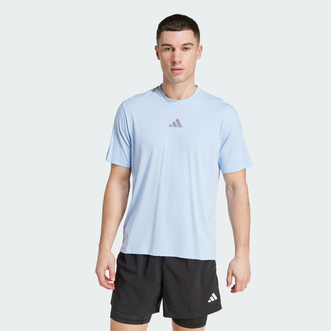 T-paita adidas Performance Designed-for-Training Intensity Tee Sininen | JW2558, 0