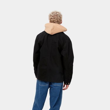 Takit Carhartt WIP Michigan Coat (Summer) "Black rinsed" Musta | I031519_00E_02, 3