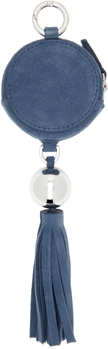 Avaimenperät KIKO KOSTADINOV Kiko Kostadinov Orb Suede Coin Pouch with Tassel Sininen | KKWSS25SL03-140, 1