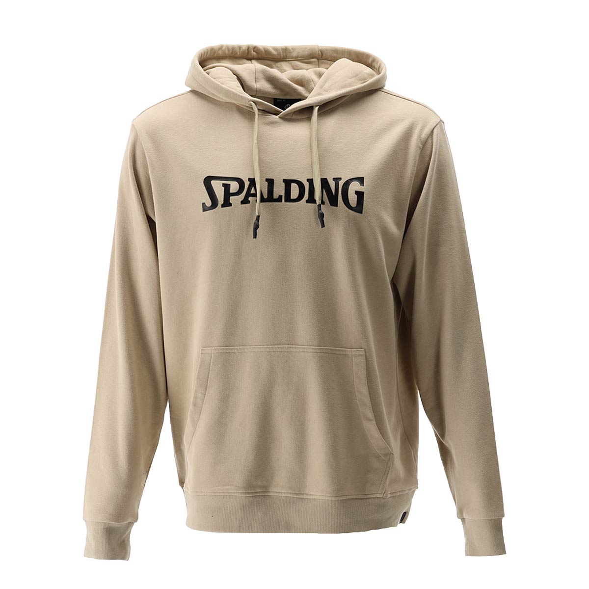Huppari Spalding Logo Print Hoodie Beige | 40232014-BE/BK, 0