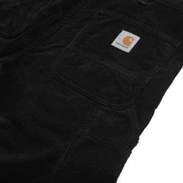 Housut Carhartt WIP Single Knee Pant "Black rinsed" Musta | I028627_89_02, 7