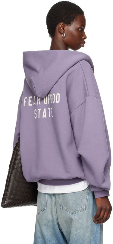 Huppari Fear of God Designer Full-Zip Hoodie Violetti | 192BT246247F, 2
