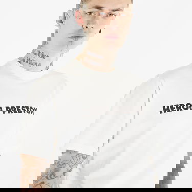 T-paita HERON PRESTON This Is Not Short Sleeve Tee Valkoinen | HMAA032S23JER0090110, 2