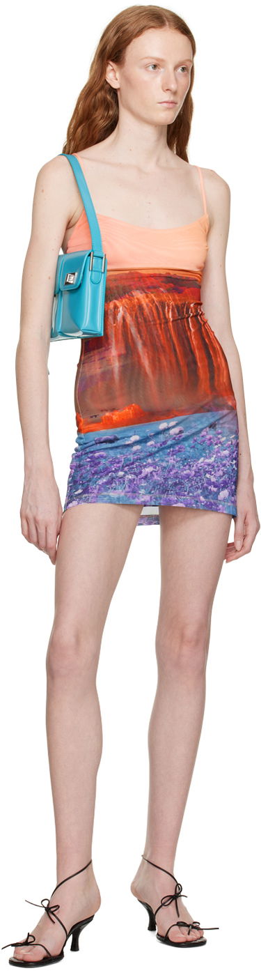 Mekko Miaou Miaou Anya Print Mini Dress Monivärinen | 5026PM1OAS, 3