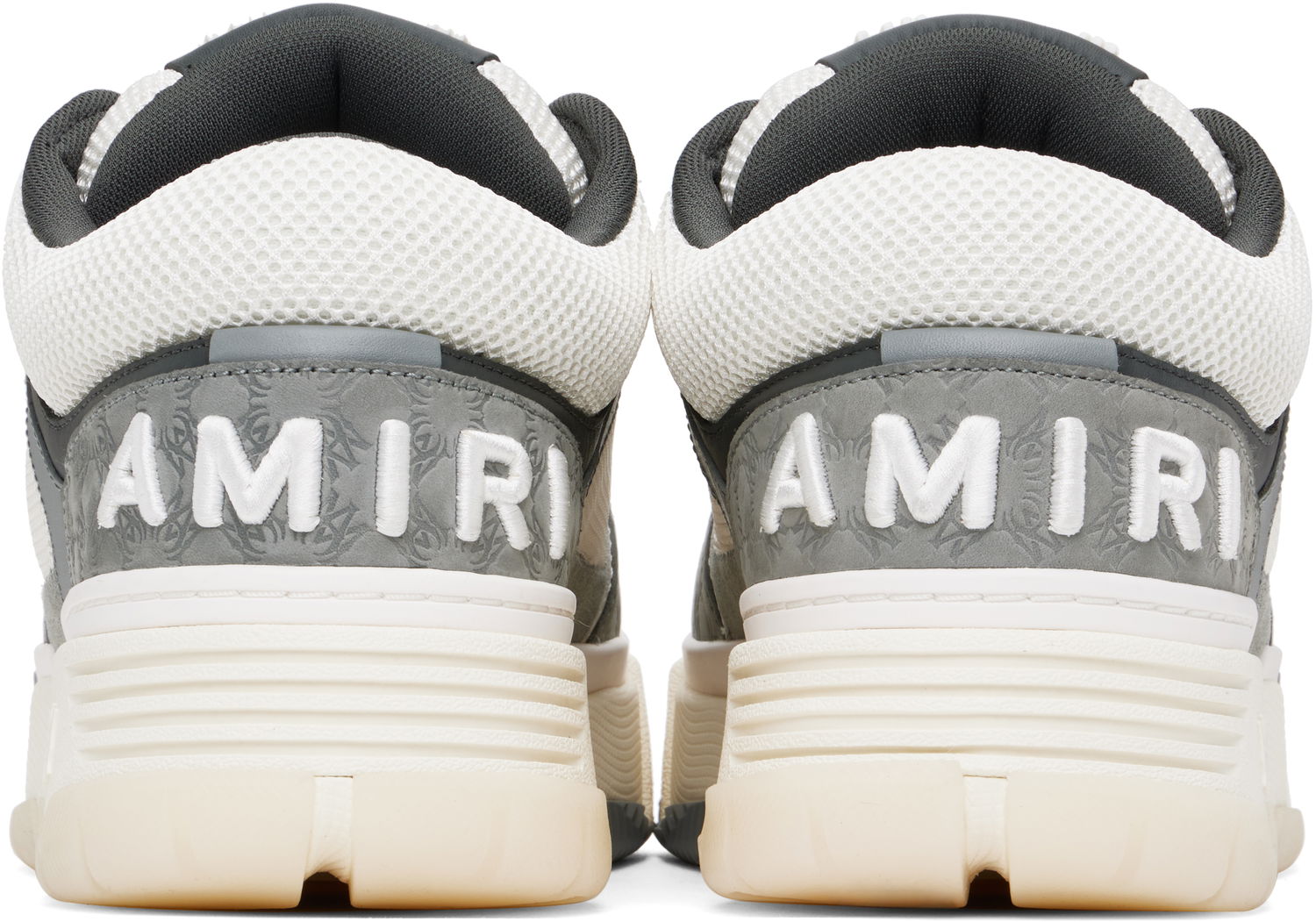 Tennarit ja kengät AMIRI AMIRI MA Quad Debossed Nubuck MA-1 Valkoinen | AMFOSR1121, 1