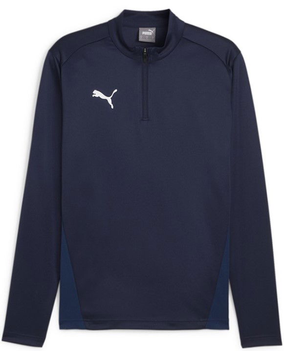 Huppari Puma teamGOAL Training 1/4 Zip Sweatshirt Tummansininen | 658629-06