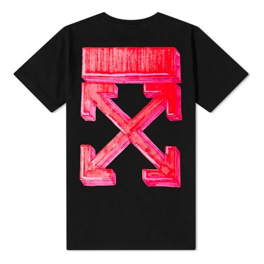 T-paita Off-White Off-White Slim Marker T-Shirt Musta | OMAA027E20JER0051025