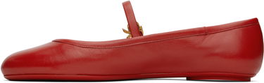 Tennarit ja kengät Gianvito Rossi Gianvito Rossi Carla Ballerina Flats Punainen | G22223-05GOM-NXF, 2