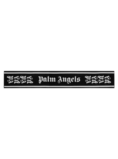 Huivi Palm Angels Gothic Monogram Scarf Musta | PMMA007F195720491001