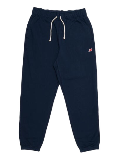 Verryttelyhousut New Balance Made in USA Sweatpant Tummansininen | MP21547_NGO