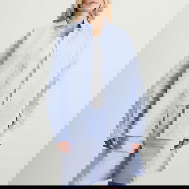 Paita Baserange Baserange Claude Shirt, Size Medium Sininen | TSCL-OCP-AU25-SAX, 2