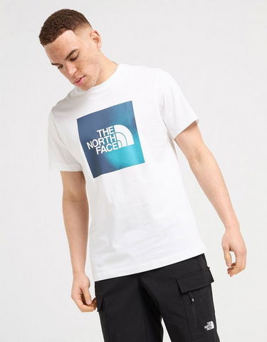 T-paita The North Face T-Shirt Grad Box T Valkoinen | NF0A8EHBFN41, 2