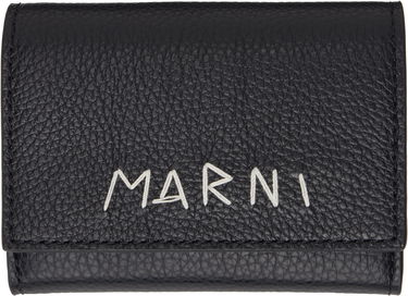 Lompakko Marni Marni Leather Key Holder Wallet Musta | PCMI0017U2 P6533, 0