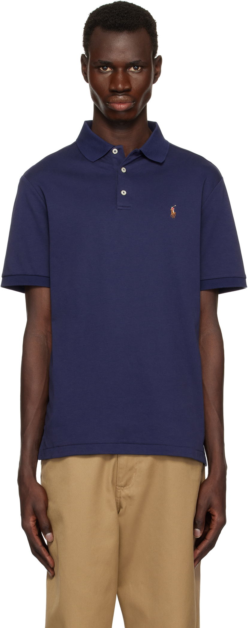 Poolopaita Polo by Ralph Lauren Polo Ralph Lauren Classic Fit Soft Cotton Polo Tummansininen | 710666999003